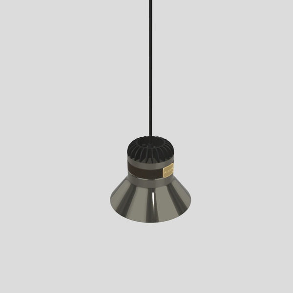 Cordea SS Pendant Light By Masiero, Finish: Dark Nickel,  , | Casa Di Luce Lighting