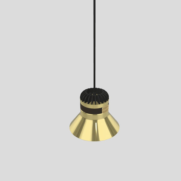 Cordea SS Pendant Light By Masiero, Finish: Pure Gold,  , | Casa Di Luce Lighting