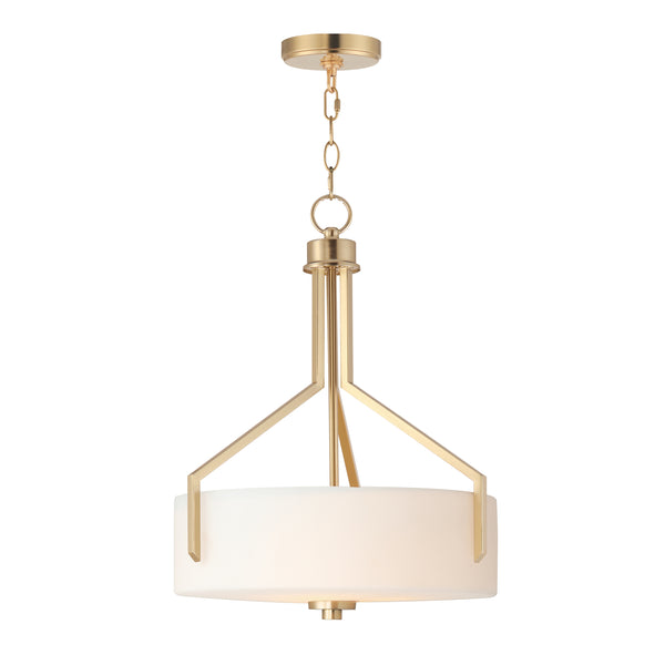 Dart 3 Light Pendant Satin Brass By Maxim Lighting