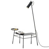 Dase Coffee Table with Lamp Black By Mogg