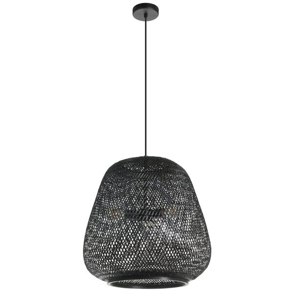 Dembleby Large Pendant Light Black By Eglo