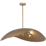 Denarii Iron Pendant Medium By Maxim Lighting Light View