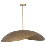 Denarii Iron Pendant Medium By Maxim Lighting Side View