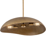 Denarii Iron Pendant Small By Maxim Lighting Bottom View