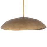 Denarii Iron Pendant Small By Maxim Lighting Side View