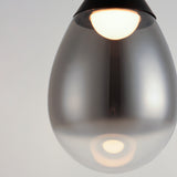 Dewdrop LED Pendant Medium Black By ET2 Detailed View 1