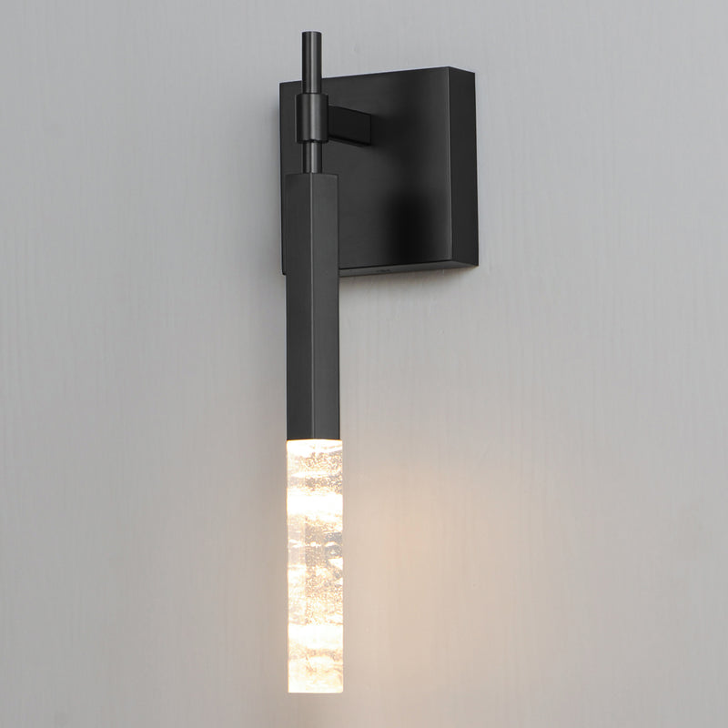 Diaphane Wall Light Black By ET2 Side View