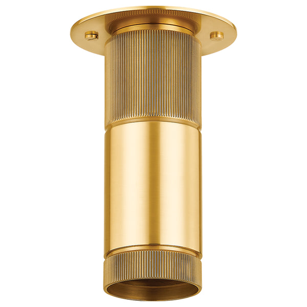 Dighton Flush Mount Aged Brass By Hudson Valley