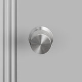Door Knob Set Cross Steel By Buster And Punch Front View