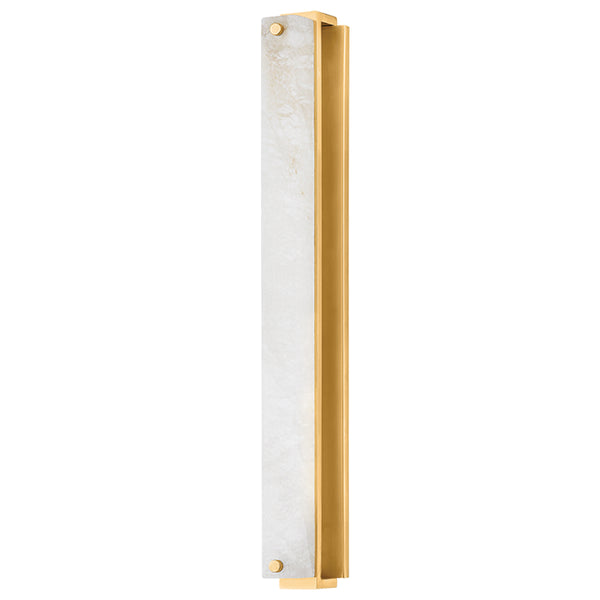 Edgemere Wall Sconce Aged Brass By Hudson Valley