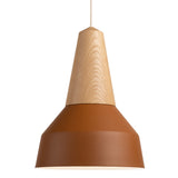 Eikon Basic Pendant Oak Amber By Schneid Studio