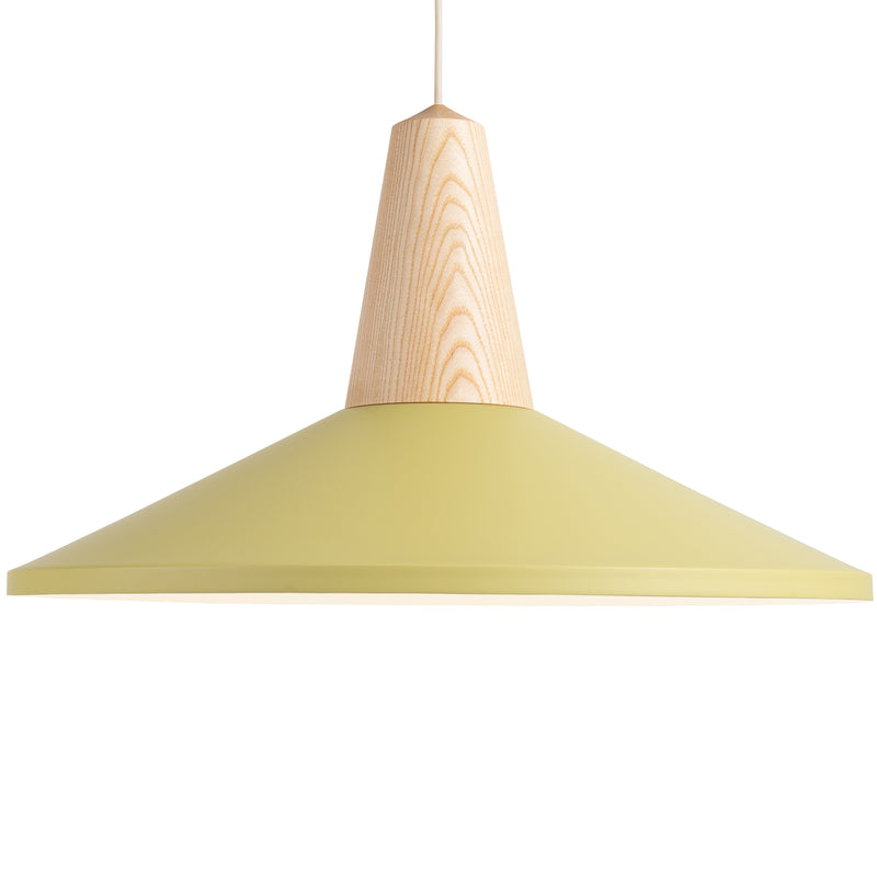 Eikon Shell Pendant Ash Olive By Schneid Studio