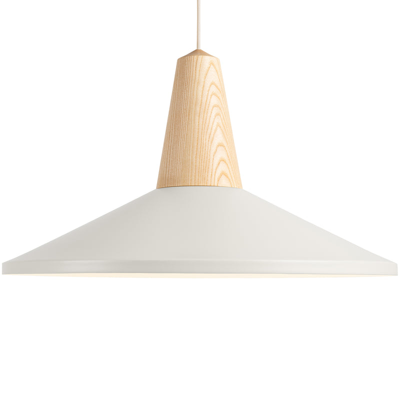 Eikon Shell Pendant Ash White By Schneid Studio