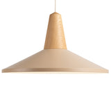 Eikon Shell Pendant Oak Wheat By Schneid Studio