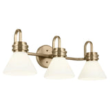 Farum Wall Sconce 3 Lights Champage Bronze  By Kichler