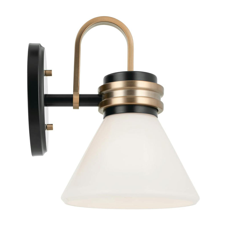 Farum Wall Sconce Black Champagne Bronze By Kichler Detailed View1