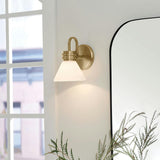 Farum Wall Sconce Champagne Bronze By Kichler Lifestyle View