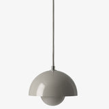 Flowerpot VP1 Pendant Grey Beige By And Tradition