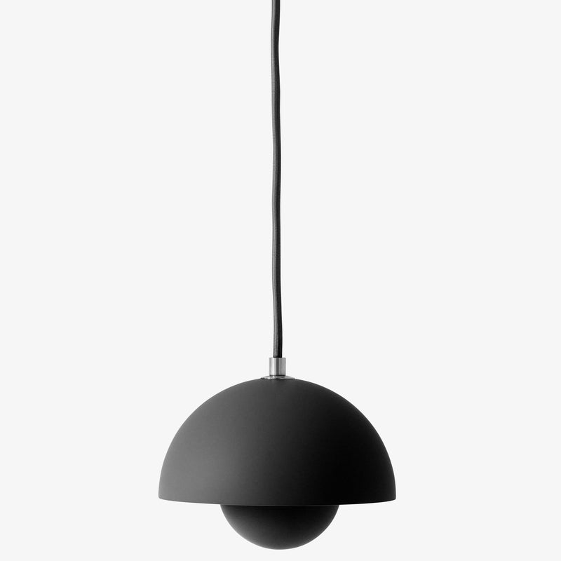 Flowerpot VP1 Pendant Matte Black By And Tradition