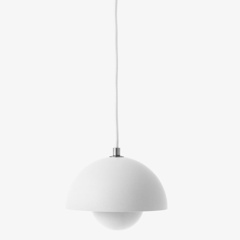 Flowerpot VP1 Pendant Matte White By And Tradition