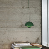 Flowerpot VP1 Pendant Signal Green By And Tradition Lifestyle View