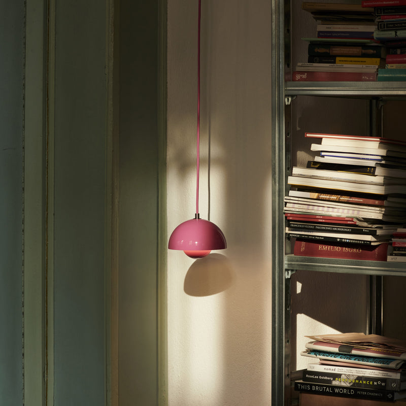 Flowerpot VP1 Pendant Tangy Pink By And Tradition Lifestyle View