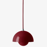 Flowerpot VP1 Pendant Vermilion Red By And Tradition