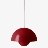Flowerpot VP2 Pendant Vermilion Red By And Tradition