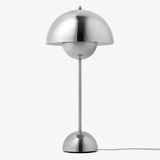 Flowerpot VP3 Table Lamp Chrome By And Tradition