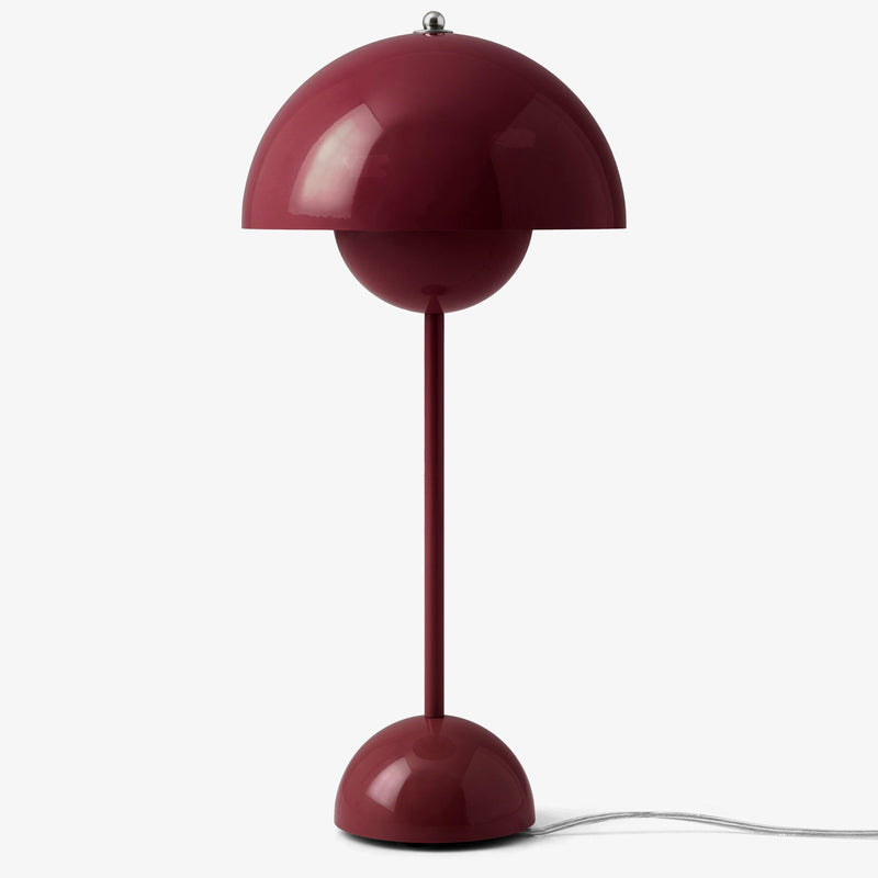 Flowerpot VP3 Table Lamp Dark Plum By And Tradition