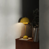 Flowerpot VP3 Table Lamp Mustard  By And Tradition Lifestyle View