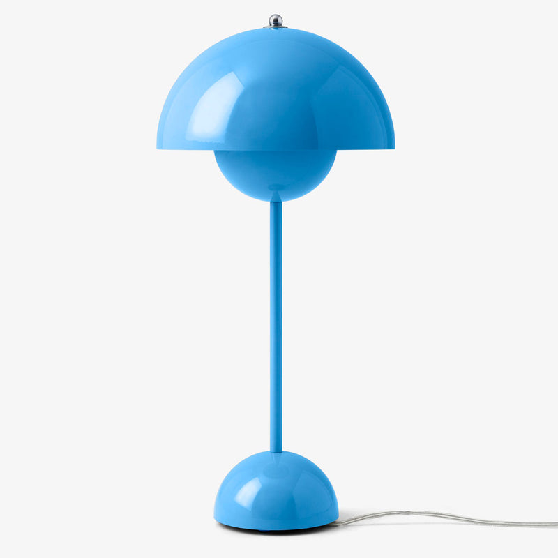 Flowerpot VP3 Table Lamp Swim Blue By And Tradition
