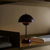 Flowerpot VP9 Portable Table Lamp Dark Plum By And Tradition Lifestyle View