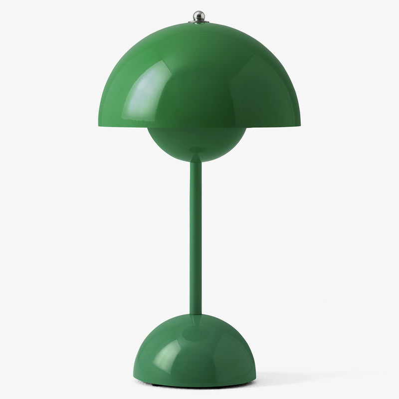 Flowerpot VP9 Portable Table Lamp Signal Green By And Tradition