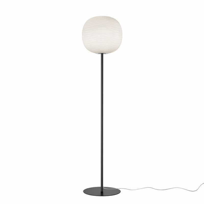 Gem Floor Lamp White By Foscarini, Color: Graphite,  , | Casa Di Luce Lighting