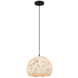 Globe Pendant Matte Black Small By Justice Design