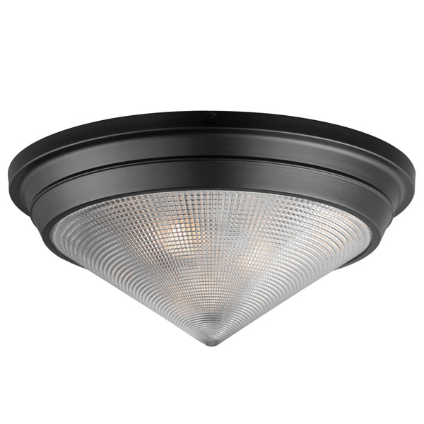 Hargreaves 3 Light Flush Mount Black By Maxim Lighting