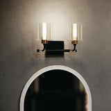 Harvan Wall Sconce Black 2 Lights By Kichler Lifestyle View2