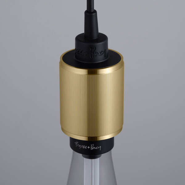 Heavy Metal Pendant Light Brass By Buster And Punch Detailed View