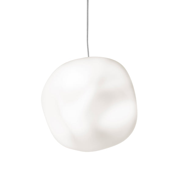 Hoba Suspension Midi White By Foscarini