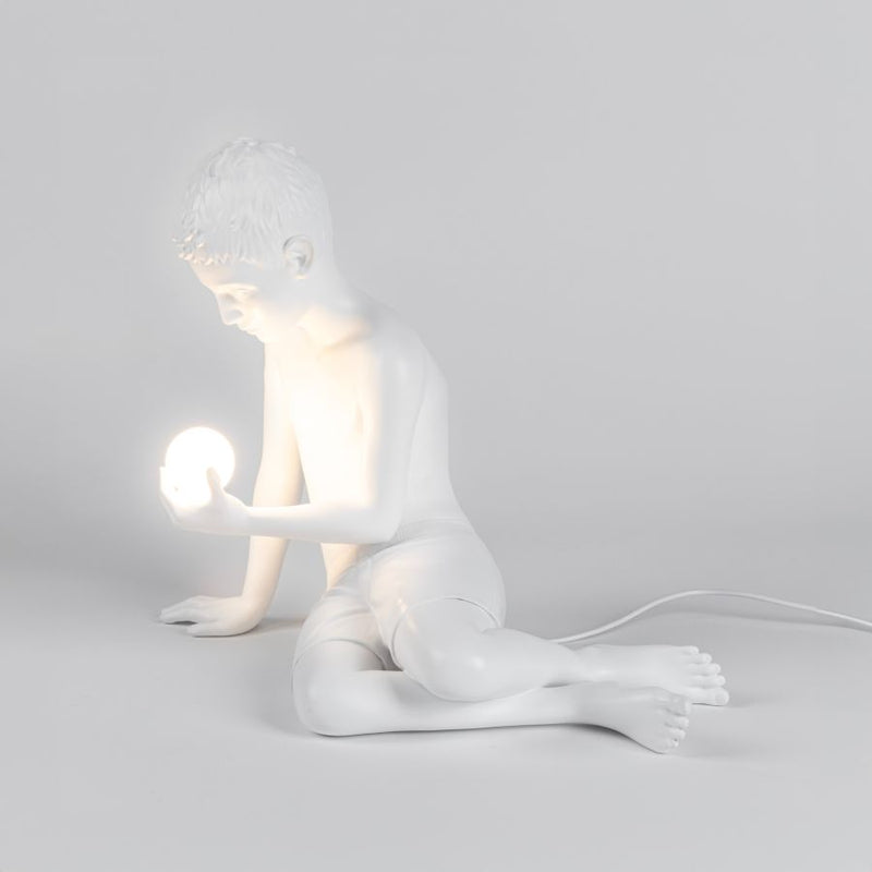 Innerglow Mini Boy Table Lamp By Seletti- Lifestyle View2