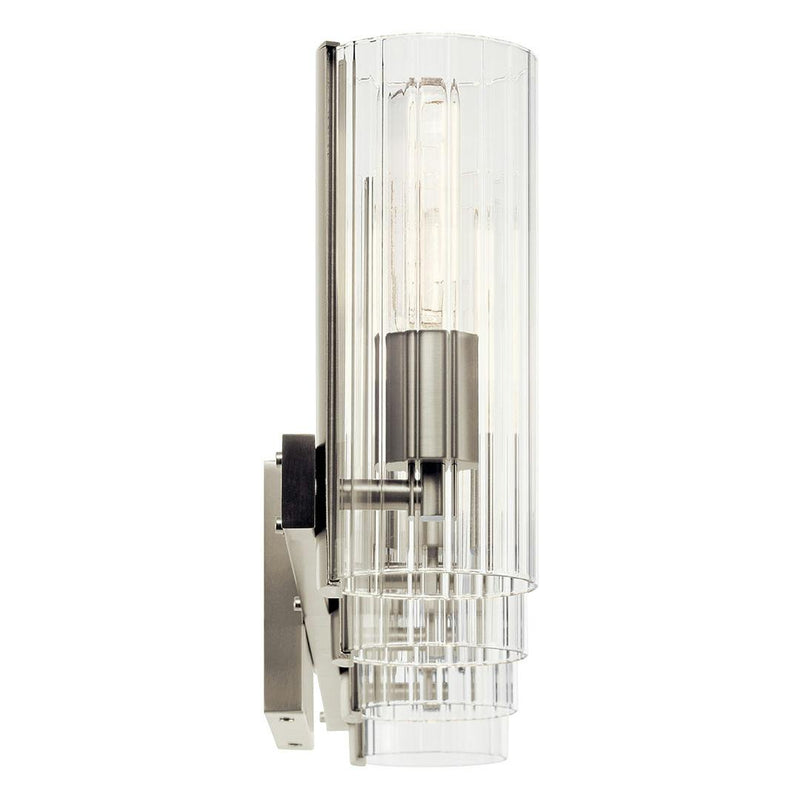 Jemsa Vanity Light 4 Lights Brushed Nickel By Kichler Side View