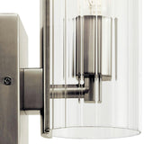 Jemsa Wall Sconce Brushed Nickel By Kichler Detailed View1