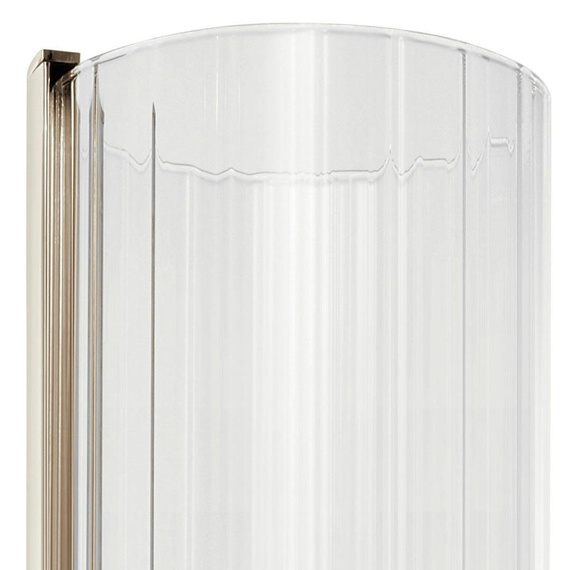 Jemsa Wall Sconce Polished Nickel By Kichler Detailed View