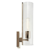 Jemsa Wall Sconce Polished Nickel By Kichler Side View1