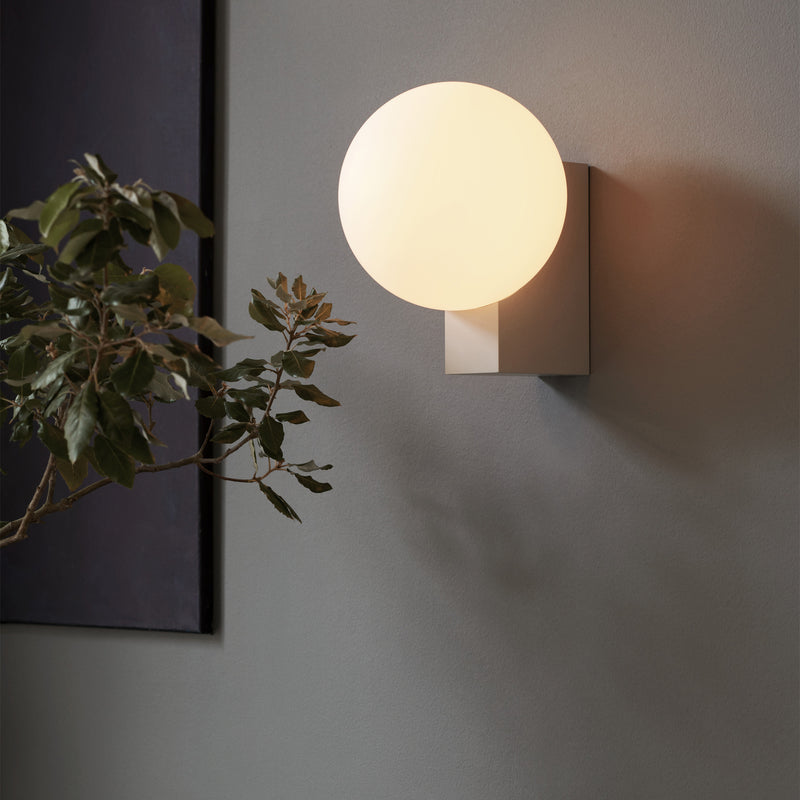Journey Wall Light Silk Grey By And Tradition Lifestyle View