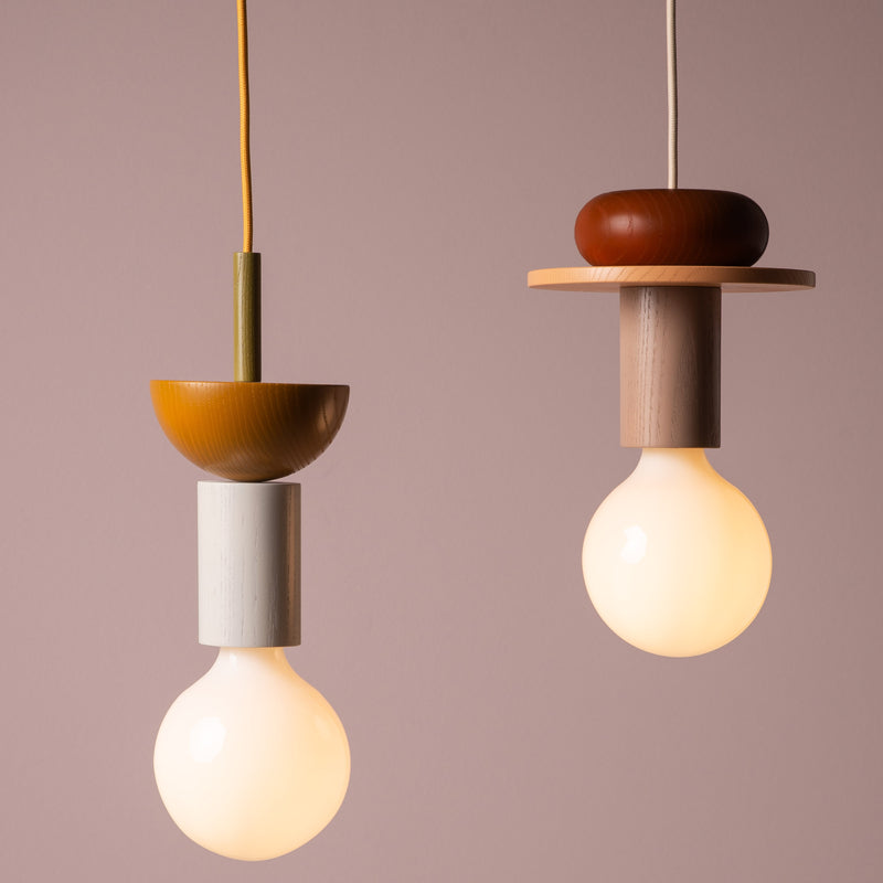 Junit Dia Pendant By Schneid Studio Lifestyle View