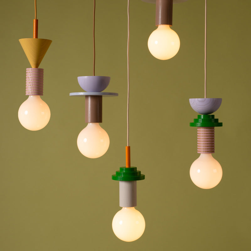 Junit Torta Pendant By Schneid Studio - Multi View