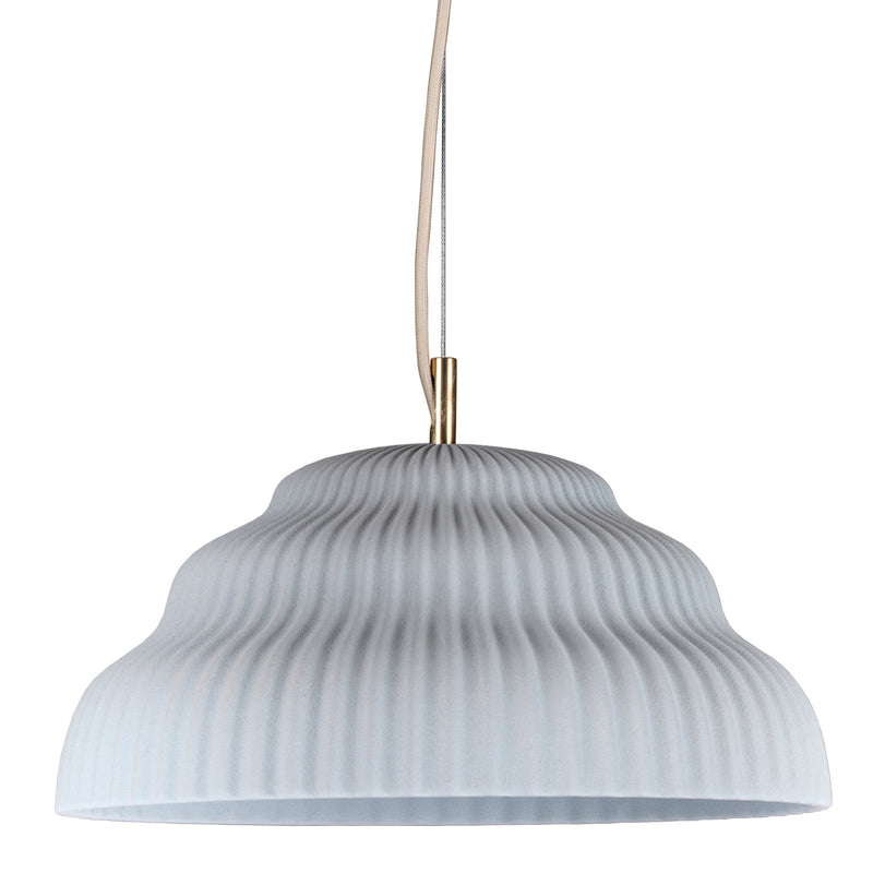 Kaskad Pendant Medium Light Blue By Schneid Studio 