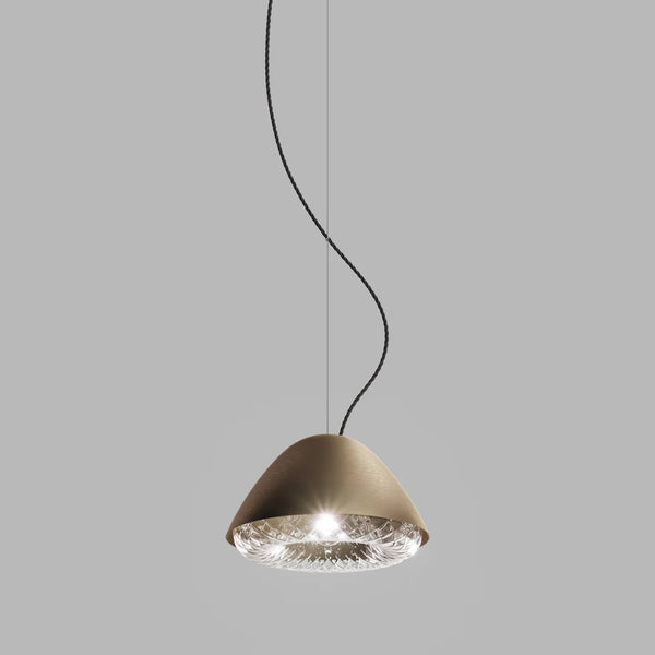 Kira Pendant Light By Vistosi, Finish: Brass, , | Casa Di Luce Lighting